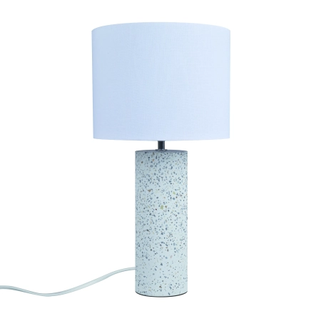 Lampa stołowa podstawa z lastryko + biały abażur Antiga NO2512625001 - Nordlux